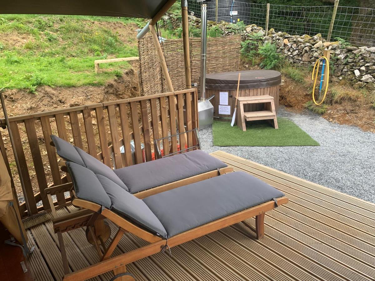 Mountain View Safari Tent With Hot Tub In The Heart Of Snowdonia Dolgellau Extérieur photo