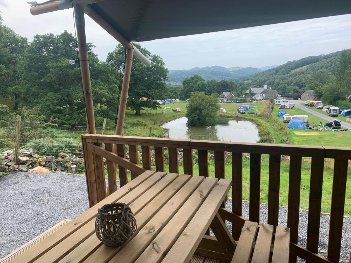 Mountain View Safari Tent With Hot Tub In The Heart Of Snowdonia Dolgellau Extérieur photo